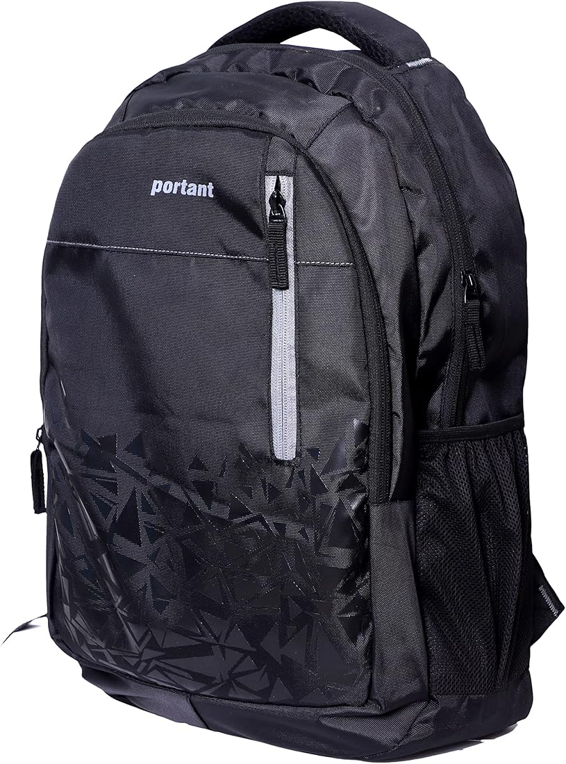 Buy Portant Black Professional 29Ltr Laptop Backpack With Two Main